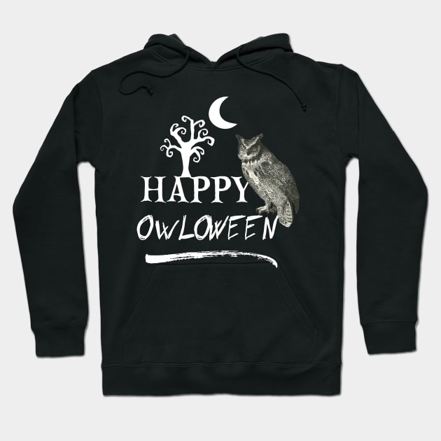 Halloween Owl Hoodie by Biophilia